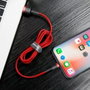 Baseus Cable Cafule Lightning USB 1,5A 2m Rojo