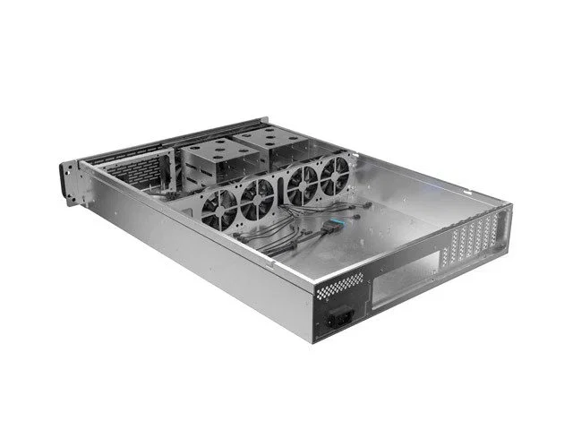 Lanberg SC01-6502-12B Chasis para servidor RACK 19 2U E-ATX