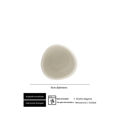 Summa Danza Bol Inclinado 9 cm Marfil (Set de 6) inevitable Summa Danza Bol Inclinado 9 cm Marfil (Set de 6) inevitable