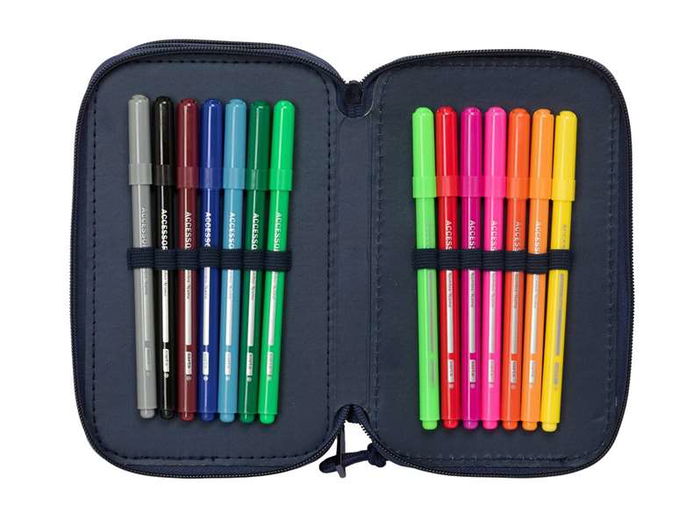 Safta Plumier Triple New Edition 37 Piezas 12,5x19,5x5,5 cm