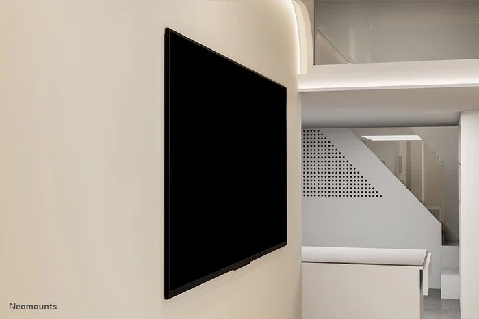 Neomounts WL30-265BL1 Soporte para TV de Pared Ultrafino (3-7.5 mm) para Pantallas Samsung de 43" a 85", hasta 60 kg, Negro