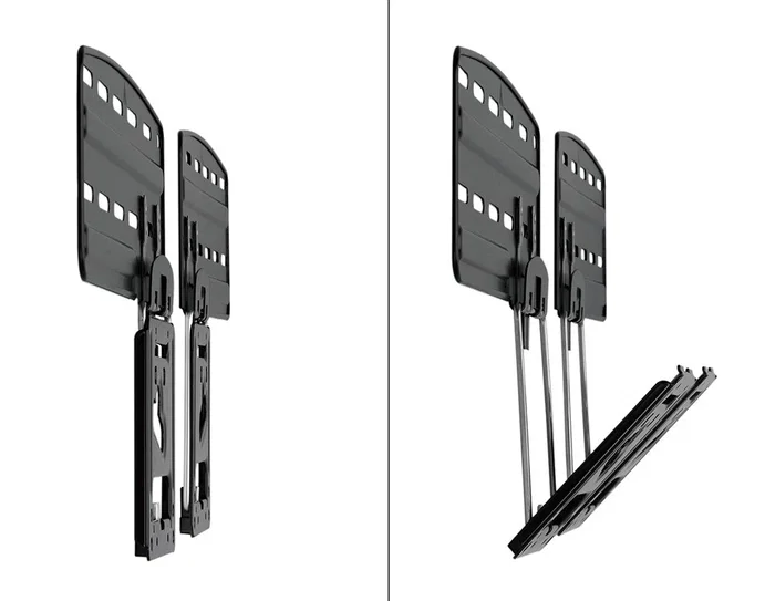 Neomounts WL30-265BL1 Soporte para TV de Pared Ultrafino (3-7.5 mm) para Pantallas Samsung de 43" a 85", hasta 60 kg, Negro