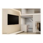 Neomounts Soporte de suelo-techo para TV WL30-265BL1, negro, hasta 85 pulgadas