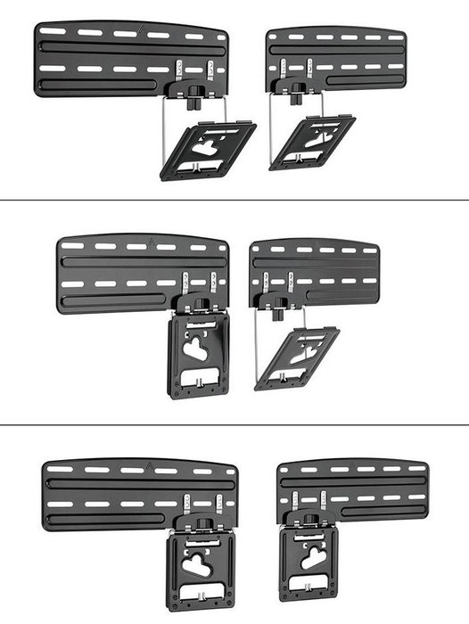 Neomounts WL30-265BL1 Soporte para TV 43-85 pulgadas Negro