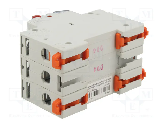 GEWISS Interruptor de aislamiento 3 polos 40A 415VAC GEWISS Interruptor de aislamiento 3 polos 40A 415VAC