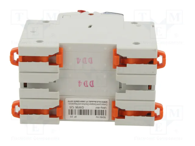 GEWISS Interruptor de aislamiento 3 polos 40A 415VAC GEWISS Interruptor de aislamiento 3 polos 40A 415VAC