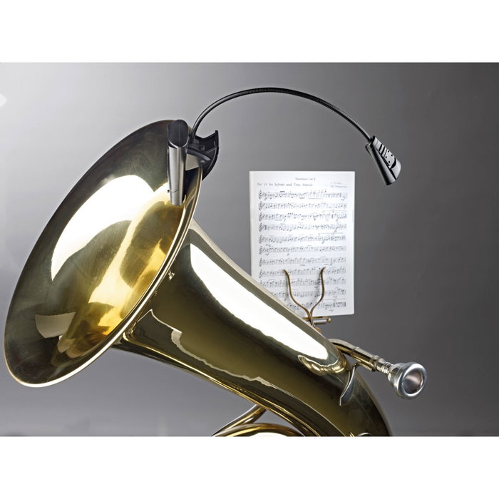 K&M 12241 Music Stand Light LED FlexLight