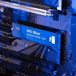 Western Digital WD Blue SN5000 2TB SSD M.2 2280 NVMe PCIe Gen4 x4 - 5,500MB/s, nCache 4.0
