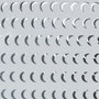Figura Pez Blanco Metal 39 X 5 X 29 cm