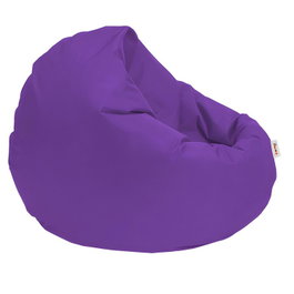 Atelier Del Sofa 100 Pouf Cojín Jardín Morado 100x100 cm Impermeable para Exterior