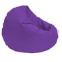 Atelier Del Sofa 100 Pouf Cojín Jardín Morado 100x100 cm Impermeable para Exterior
