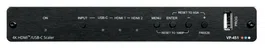 Kramer VP-451 Conmutador/Switch HDMI 4K UHD 2x1 con Audio y 2 Puertos USB - Negro