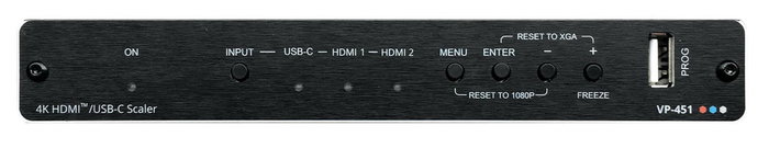 Kramer VP-451 Conmutador/Switch HDMI 4K UHD 2x1 con Audio y 2 Puertos USB - Negro Kramer VP-451 Conmutador/Switch HDMI 4K UHD 2x1 con Audio y 2 Puertos USB - Negro