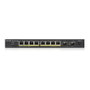 Zyxel GS1100-10HP v2 Switch No Administrado Gigabit con 8 Puertos PoE+ y 2 SFP