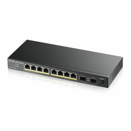 Zyxel GS1100-10HP v2 Switch No Administrado Gigabit con 8 Puertos PoE+ y 2 SFP