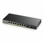 Zyxel GS1100-10HP v2 Switch No Administrado Gigabit con 8 Puertos PoE+ y 2 SFP