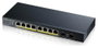 Zyxel GS1100-10HP v2 Switch No Administrado Gigabit con 8 Puertos PoE+ y 2 SFP