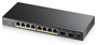Zyxel GS1100-10HP v2 Switch No Administrado Gigabit con 8 Puertos PoE+ y 2 SFP
