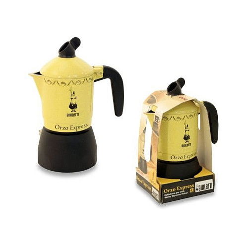 Bialetti ORZO EXPRESS 4TZ Cafetera Italiana Aluminio Negro 4 Tazas Bialetti ORZO EXPRESS 4TZ Cafetera Italiana Aluminio Negro 4 Tazas