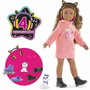 Corolle Muñeca de moda Melody Music & Mode de 28 cm con 4 accesorios