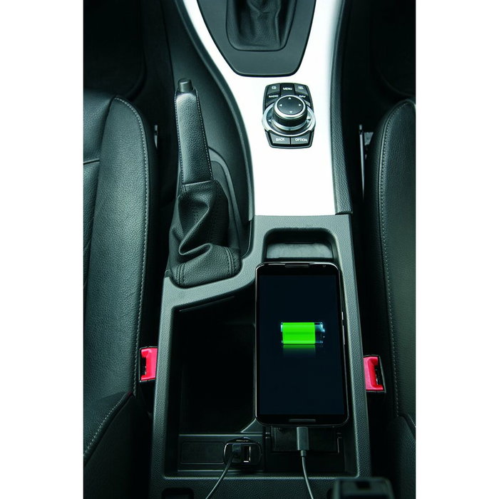 PNY Road Kit con Soporte, Cargador Doble y Cable Dual Negro