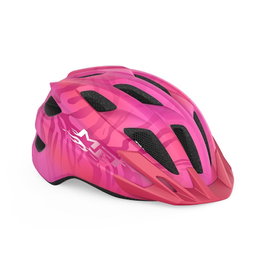 MET Crackerjack Casco Niños Unisex 52-57 cm con Visera Desmontable y Luz LED Integrada
