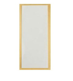 Golpeador Blanco Adhesivo Pequeño Rectangular Gbap
