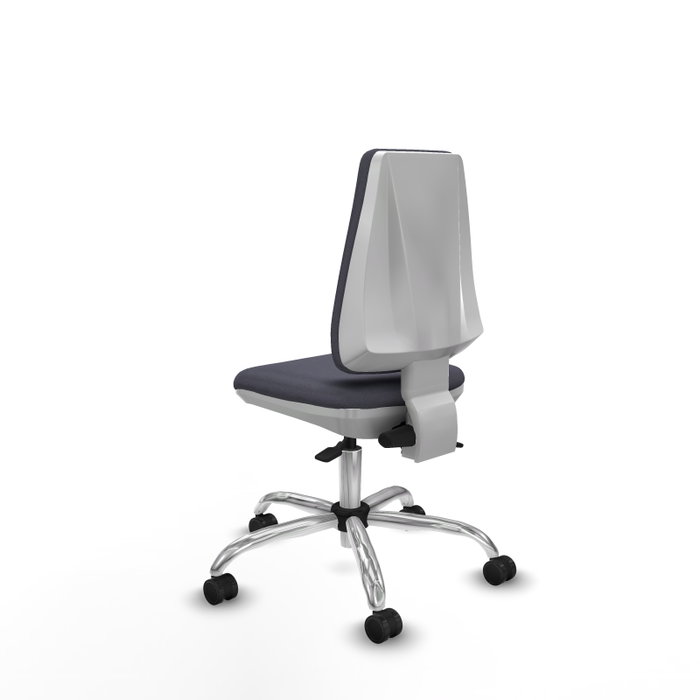PIQUERAS Y CRESPO Silla de oficina Elche con mecanismo Asincro, Gris oscuro PIQUERAS Y CRESPO Silla de oficina Elche con mecanismo Asincro, Gris oscuro