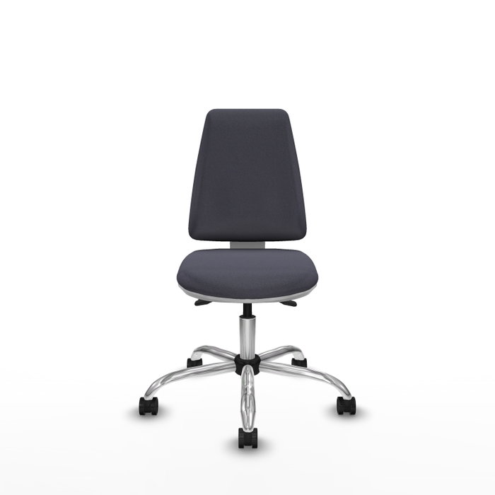 PIQUERAS Y CRESPO Silla de oficina Elche con mecanismo Asincro, Gris oscuro PIQUERAS Y CRESPO Silla de oficina Elche con mecanismo Asincro, Gris oscuro