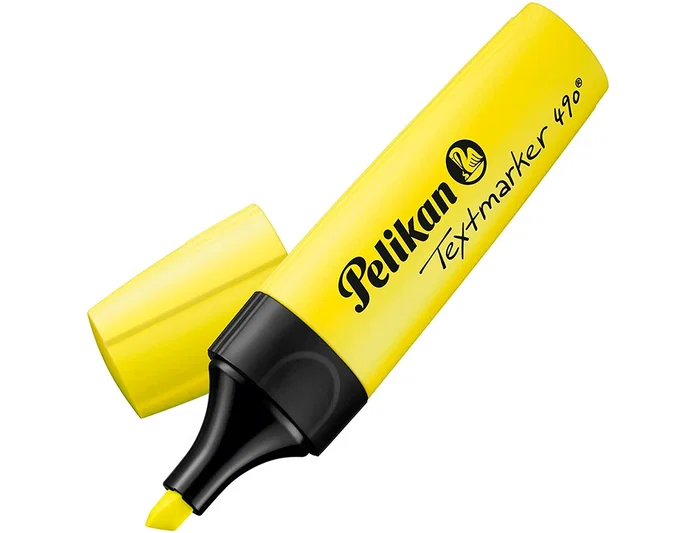 PELIKAN Textmarker 490 Amarillo (Set de 10)