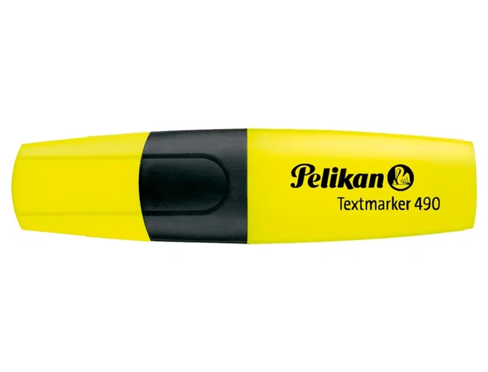 PELIKAN Textmarker 490 Amarillo (Set de 10)