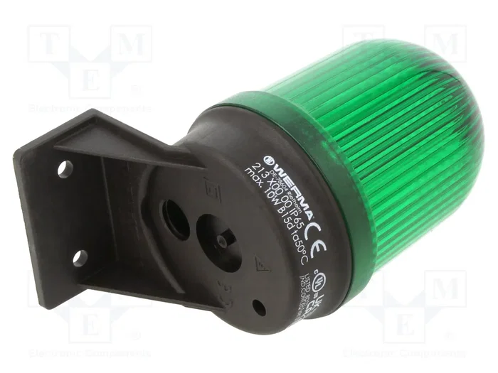 WERMA Señalizador Lumínico Verde de Luz Continua WERMA Señalizador Lumínico Verde de Luz Continua