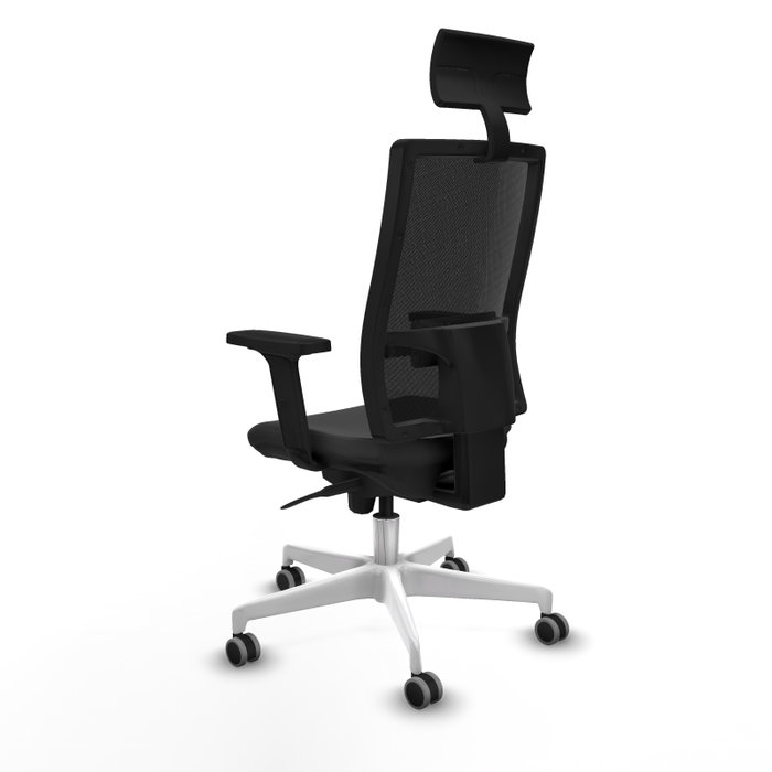 PIQUERAS Y CRESPO Silla de oficina Horna con mecanismo Sincro, Gris oscuro y Negro PIQUERAS Y CRESPO Silla de oficina Horna con mecanismo Sincro, Gris oscuro y Negro