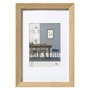 Walther Fiorito Marco de fotos de madera 30x40 cm roble con passepartout
