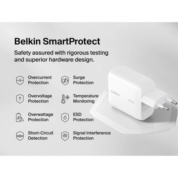 Belkin BOOSTCharge 100W USB-C GaN con cable