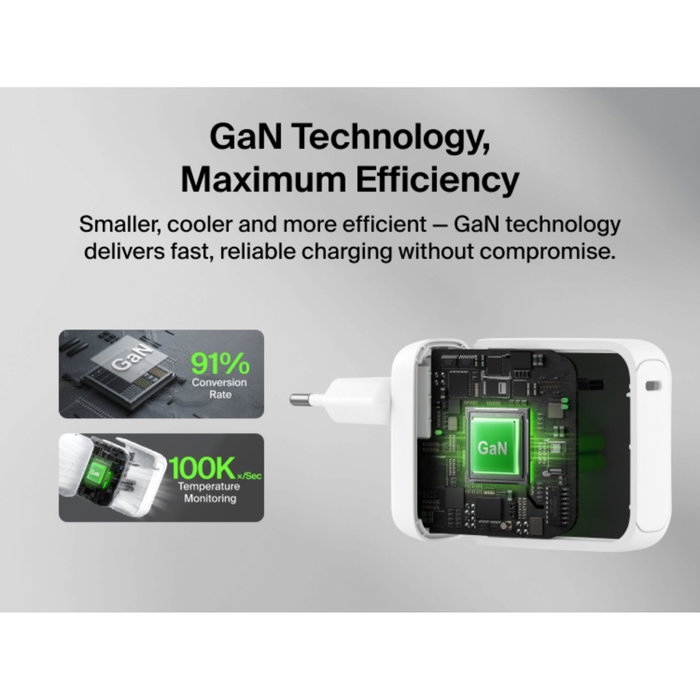 Belkin BOOSTCharge 100W USB-C GaN con cable
