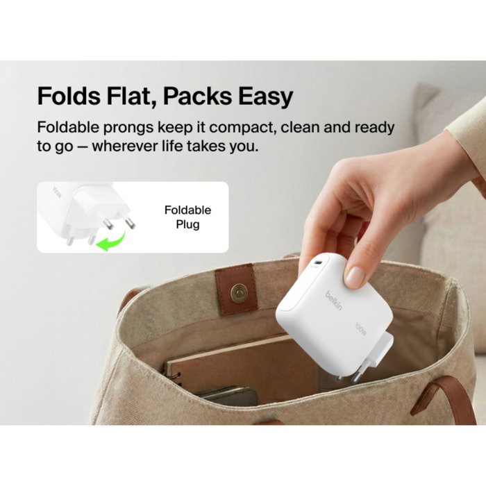 Belkin BOOSTCharge 100W USB-C GaN con cable
