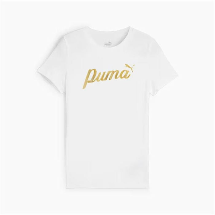 Camiseta de Manga Corta Infantil Puma Camiseta de Manga Corta Infantil Puma