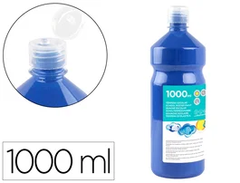 Liderpapel Témpera líquida escolar azul marino 1000 ml