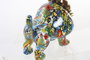 DKD Home Decor Figura de Resina Perro Bulldog Dorado