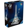Ravensburger RAV12008024 Rompecabezas 3D Icónico: Torre Eiffel Iluminada