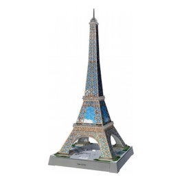 Ravensburger Puzzle 3D Torre Eiffel con Luz LED, 216 piezas