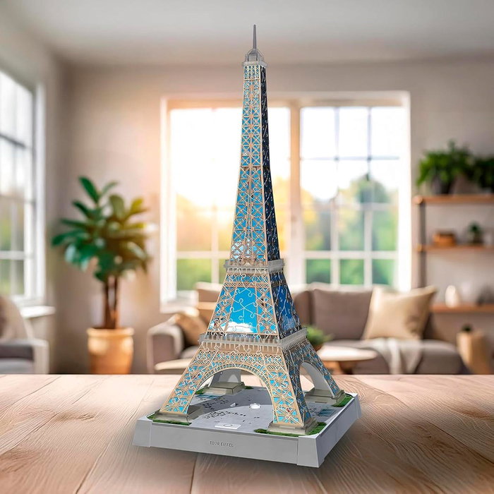 Ravensburger Puzzle 3D Torre Eiffel con Luz LED