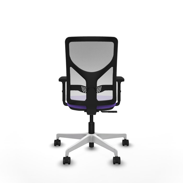 PIQUERAS Y CRESPO Silla de oficina Motilla con mecanismo Sincro, Lila y Blanco PIQUERAS Y CRESPO Silla de oficina Motilla con mecanismo Sincro, Lila y Blanco