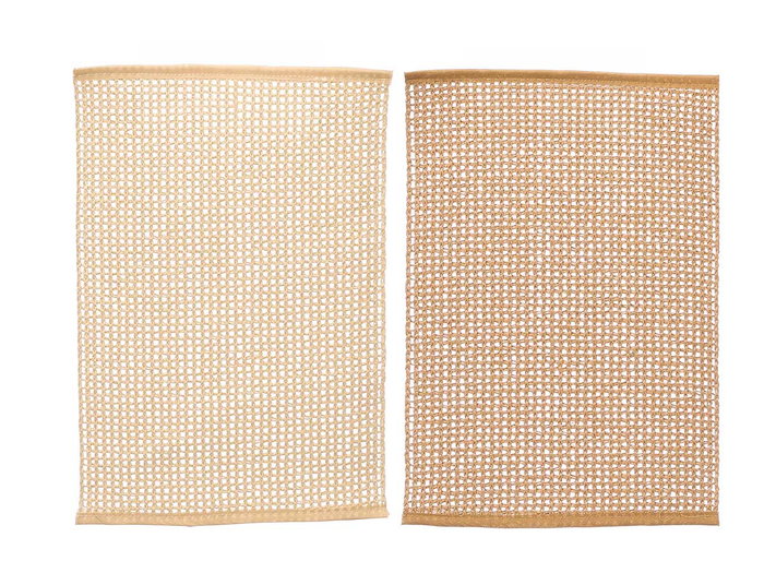 KINVARA Salvamanteles Rectangular de Papel Trenzado Beige + Marron 30x45cm (24 unidades)</html> KINVARA Salvamanteles Rectangular de Papel Trenzado Beige + Marron 30x45cm (24 unidades)</html>