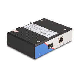 DeLOCK 88014 Convertidor de medios Gigabit industrial RJ45 a SFP