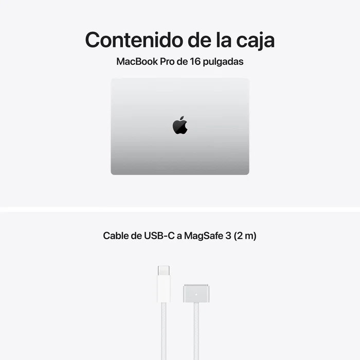 Apple MacBook Pro 16 pulgadas M5 Pro 24GB 1TB SSD Plata