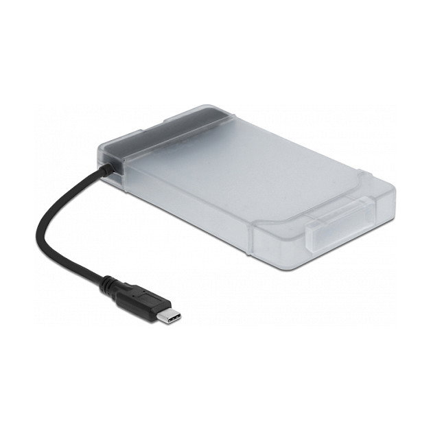 DeLOCK Conversor USB Type-C™ a SATA 64084 con funda protectora DeLOCK Conversor USB Type-C™ a SATA 64084 con funda protectora