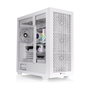 Thermaltake Germany GmbH AX500 Snow White Full Tower PC Blanco SPCC Acero Vidrio templado