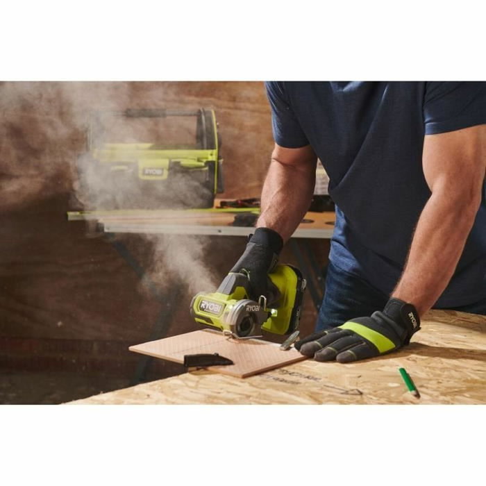 Ryobi Amoladora compacta sin escobillas 18V de 76 mm Ryobi Amoladora compacta sin escobillas 18V de 76 mm